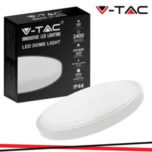 Plafoniera LED da Parete Rotonda 24w 1800 Lumen Luce Fredda